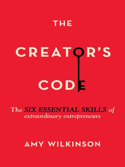 Title details for The Creator's Code by Amy Wilkinson - Wait list